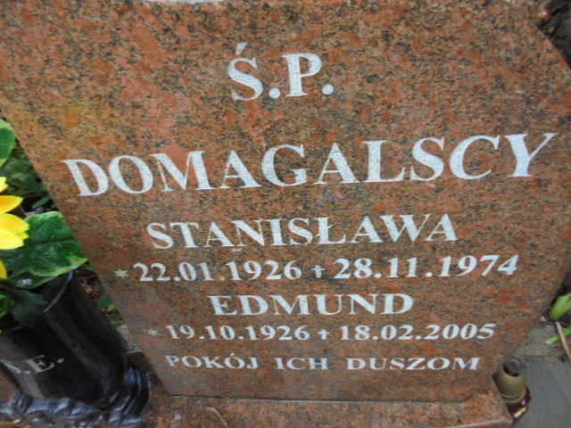 Tadeusz Domagalski 1958 Elbląg - Grobonet - Wyszukiwarka osób pochowanych