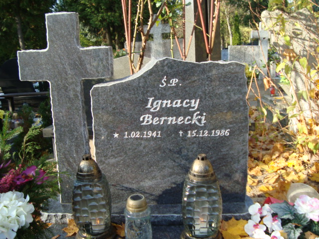 Ignacy Bernecki 1941 Elbląg - Grobonet - Wyszukiwarka osób pochowanych