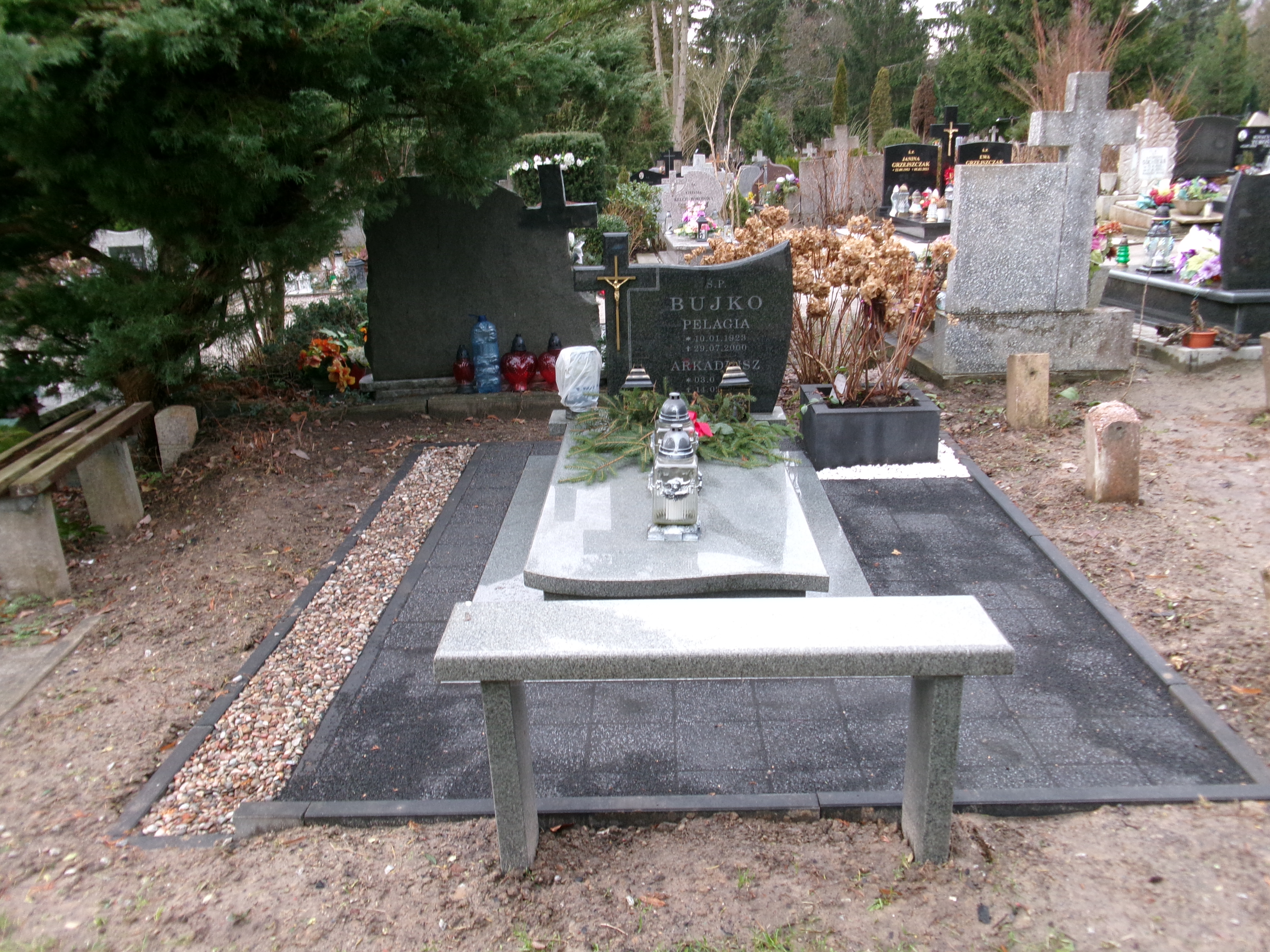 Grób Pelagia Bujko