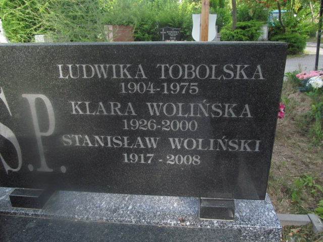 Stanisław Woliński 1917 Elbląg - Grobonet - Wyszukiwarka osób pochowanych