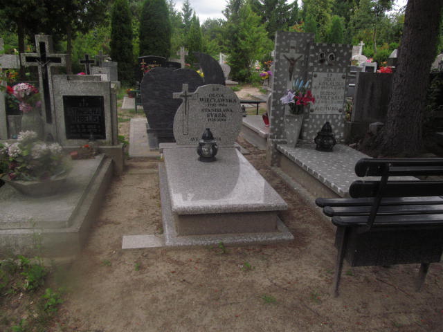 Grób Olga Więcławska