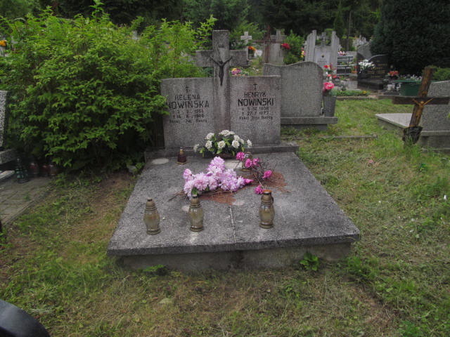 Grób Helena Nowińska