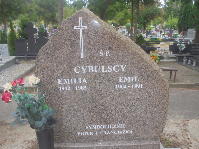Emilia Cybulska 1912 Elbląg - Grobonet - Wyszukiwarka osób pochowanych