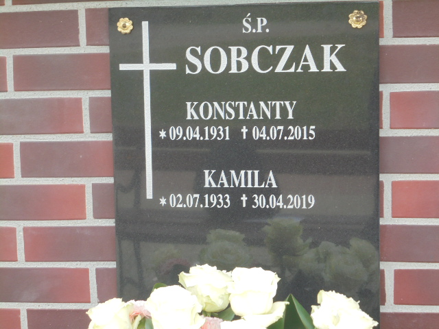 Kamila Sobczak 1933 Elbląg - Grobonet - Wyszukiwarka osób pochowanych