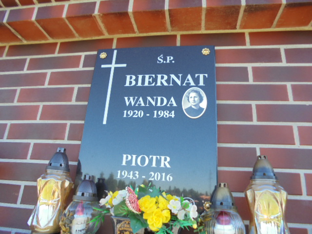 Piotr Biernat   1943 Elbląg - Grobonet - Wyszukiwarka osób pochowanych