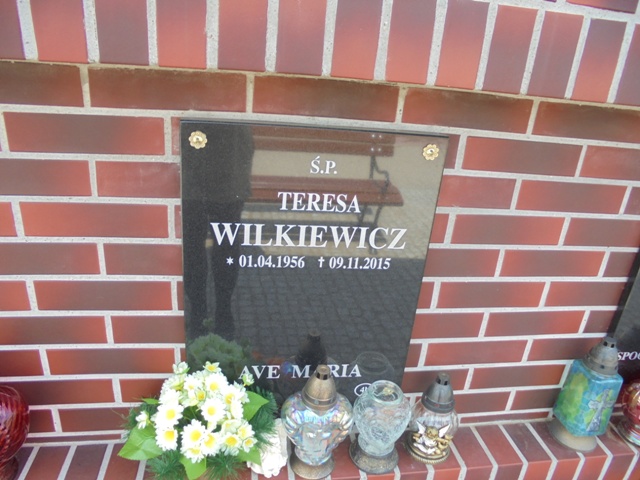 Teresa Wilkiewicz 1956 Elbląg - Grobonet - Wyszukiwarka osób pochowanych