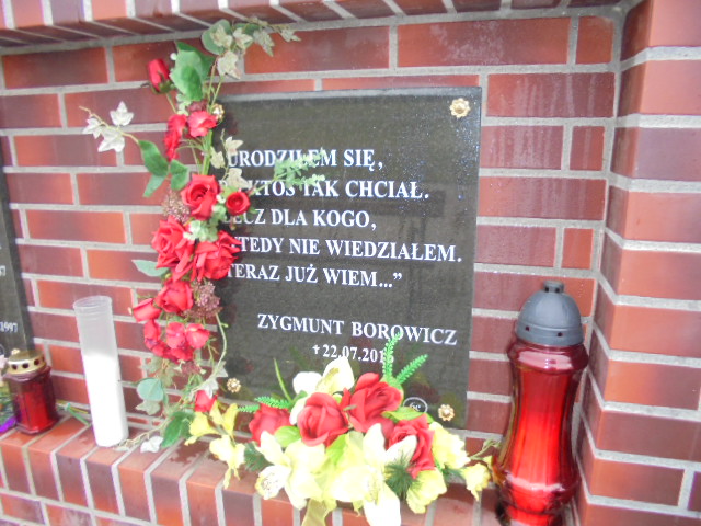 Grób Zygmunt Borowicz 