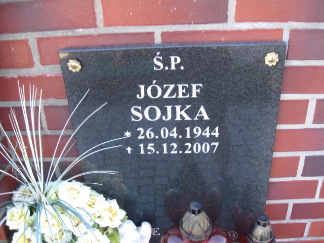 Józef Sojka 1944 Elbląg - Grobonet - Wyszukiwarka osób pochowanych