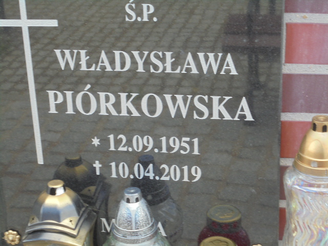 Grób Władysława Piorkowska