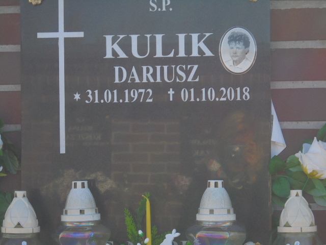 Dariusz Kulik 1972 Elbląg - Grobonet - Wyszukiwarka osób pochowanych