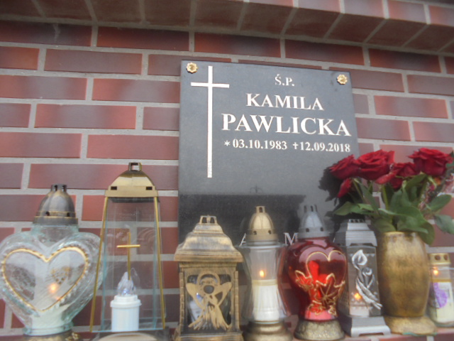 Kamila Pawlicka 1983 Elbląg - Grobonet - Wyszukiwarka osób pochowanych