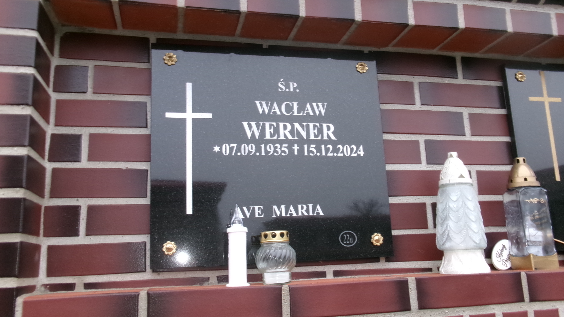 Wacław Werner 1935 Elbląg - Grobonet - Wyszukiwarka osób pochowanych