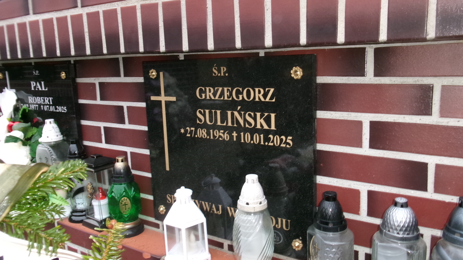 Grzegorz Suliński 1956 Elbląg - Grobonet - Wyszukiwarka osób pochowanych