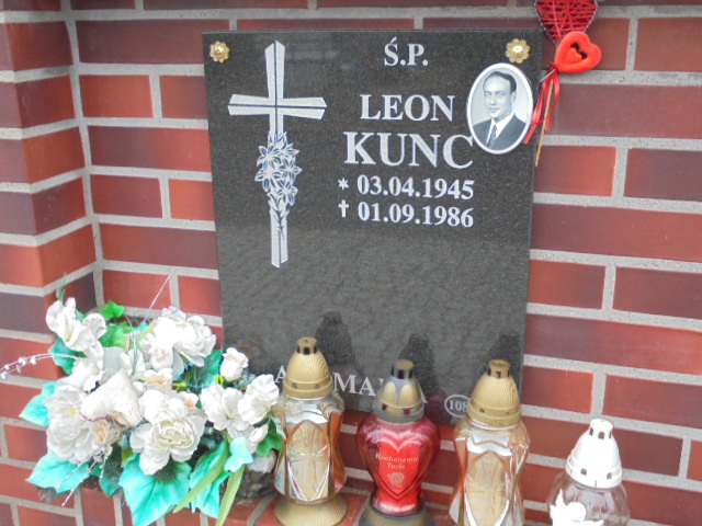 Leon Kunc 1945 Elbląg - Grobonet - Wyszukiwarka osób pochowanych