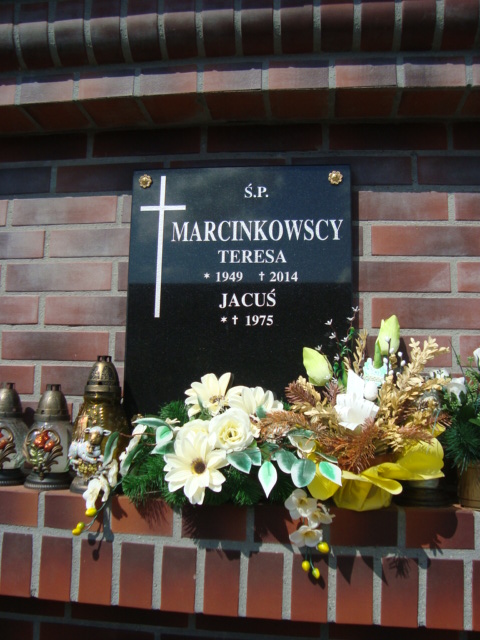 Teresa Marcinkowska 1949 Elbląg - Grobonet - Wyszukiwarka osób pochowanych