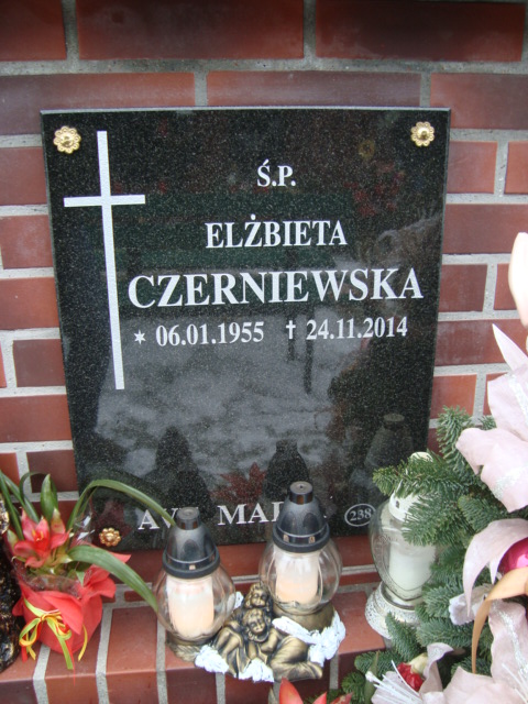 Józef Czerniewski 1985 Elbląg - Grobonet - Wyszukiwarka osób pochowanych