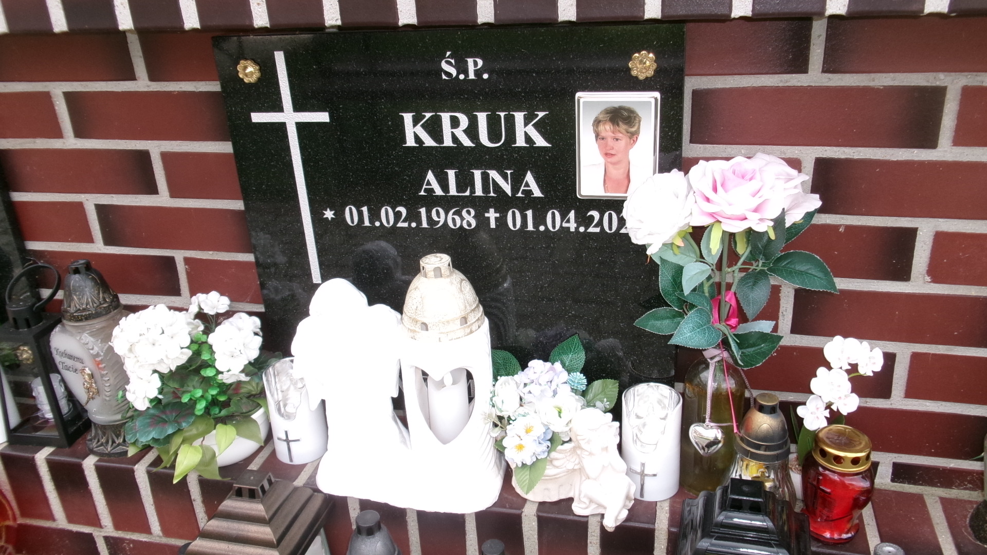 Alina Kruk 1968 Elbląg - Grobonet - Wyszukiwarka osób pochowanych