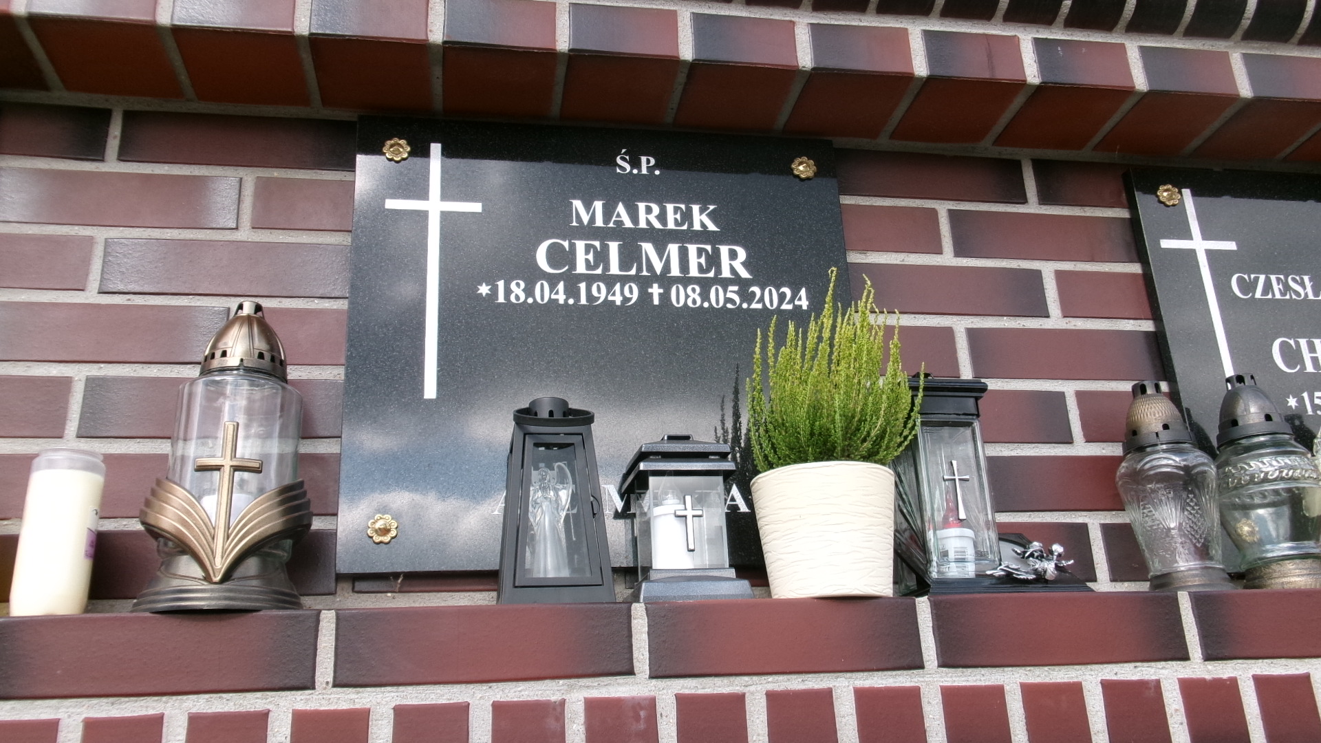 Marek Celmer 1949 Elbląg - Grobonet - Wyszukiwarka osób pochowanych