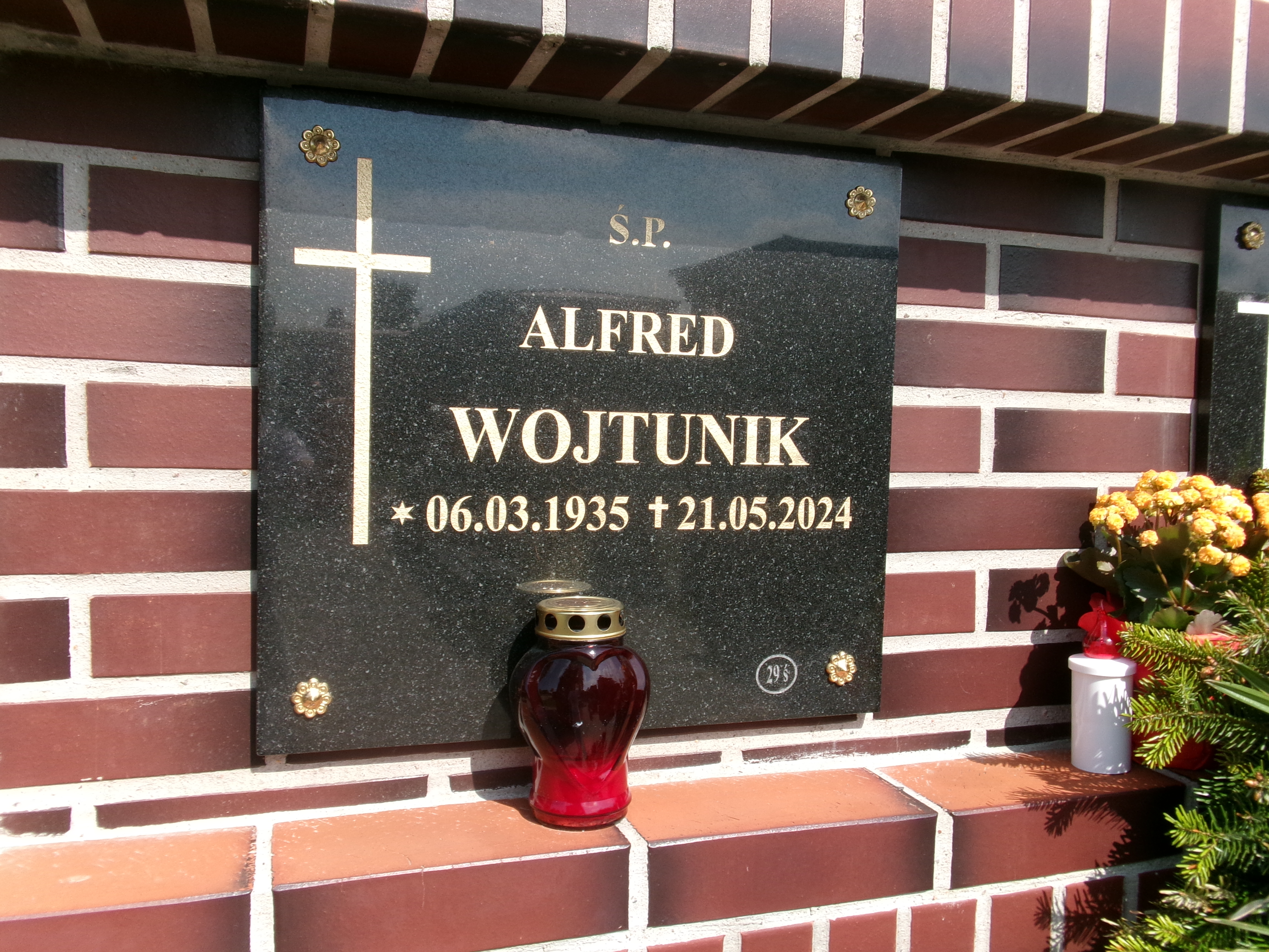 Alfred Wojtunik 1935 Elbląg - Grobonet - Wyszukiwarka osób pochowanych
