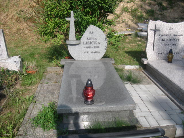 Grób Zofia Lisicka