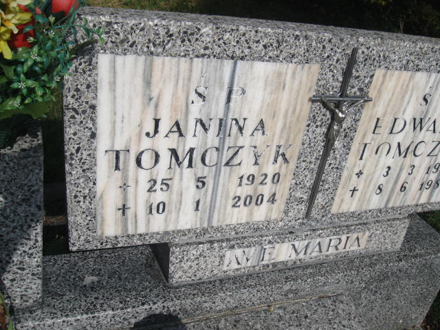 Janina Tomczyk 1920 Elbląg - Grobonet - Wyszukiwarka osób pochowanych