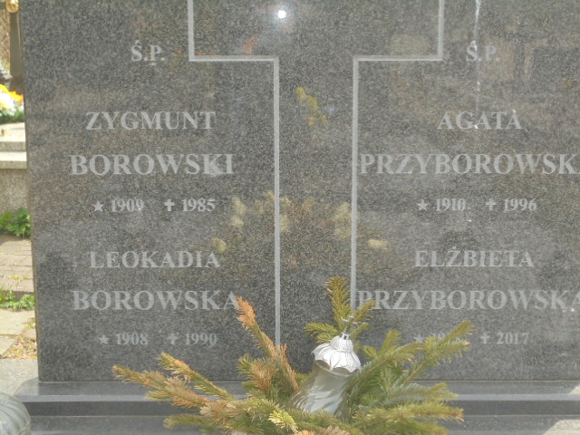 Zygmunt Borowski 1909 Elbląg - Grobonet - Wyszukiwarka osób pochowanych