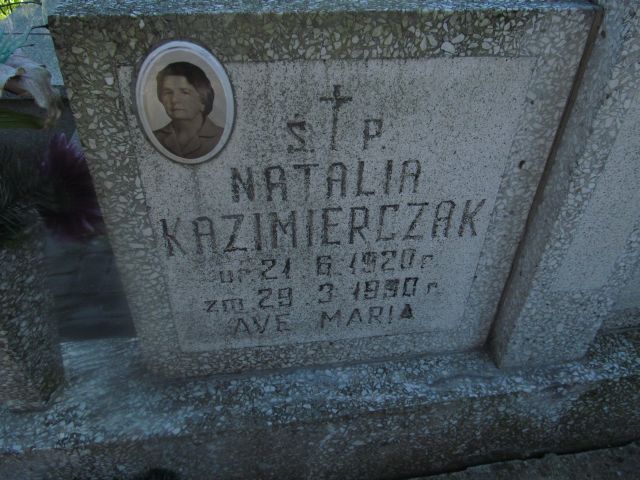 Natalia Kazimierczak 1920 Elbląg - Grobonet - Wyszukiwarka osób pochowanych