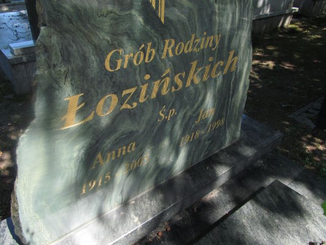 Jan Łoziński 1918 Elbląg - Grobonet - Wyszukiwarka osób pochowanych