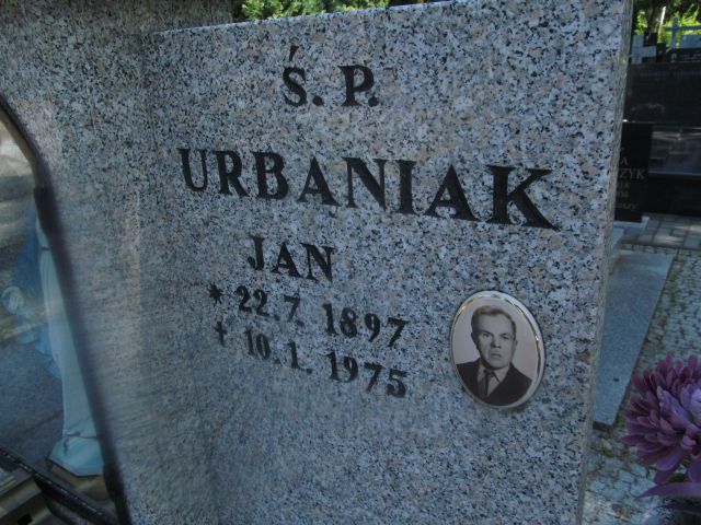 Jan Urbaniak 1897 Elbląg - Grobonet - Wyszukiwarka osób pochowanych