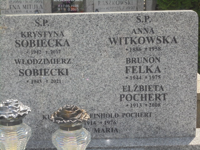 Elżbieta Pochert 1913 Elbląg - Grobonet - Wyszukiwarka osób pochowanych