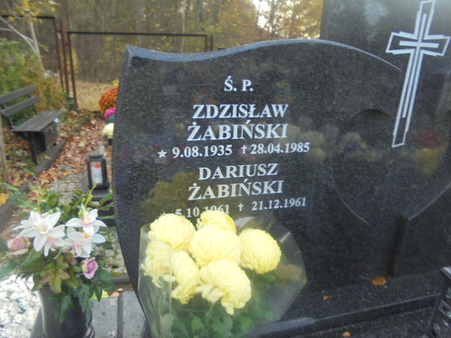 Dariusz Żabiński   1961 Elbląg - Grobonet - Wyszukiwarka osób pochowanych