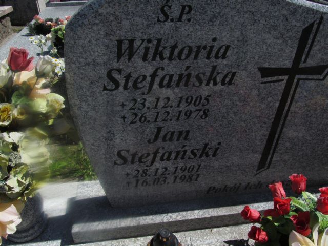 Wiktoria Stefańska 1905 Elbląg - Grobonet - Wyszukiwarka osób pochowanych