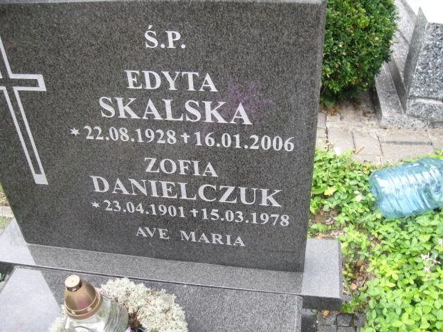 Edyta Skalska 1928 Elbląg - Grobonet - Wyszukiwarka osób pochowanych