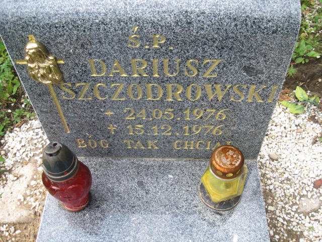 Dariusz Szczodrowski 1976 Elbląg - Grobonet - Wyszukiwarka osób pochowanych