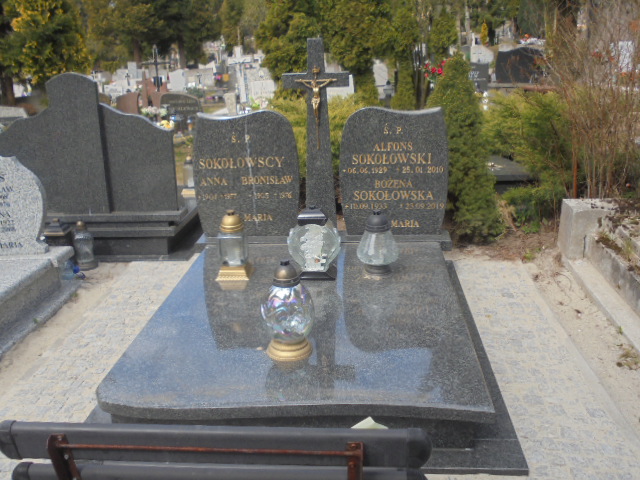 Grób Bronisław Sokołowski