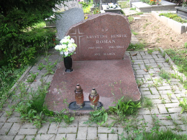 Grób Krystyna Roman