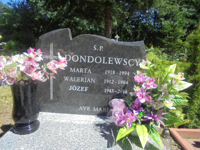 Walerian Dondolewski 1912 Elbląg - Grobonet - Wyszukiwarka osób pochowanych