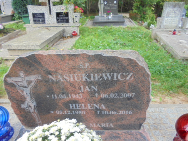 Helena Nasiukiewicz 1950 Elbląg - Grobonet - Wyszukiwarka osób pochowanych