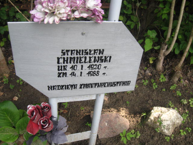 Stanisław Chmielewski 1920 Elbląg - Grobonet - Wyszukiwarka osób pochowanych