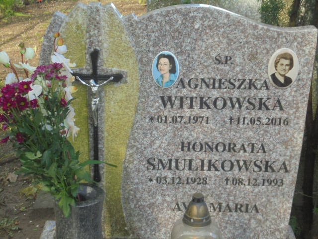 Agnieszka Witkowska 1971 Elbląg - Grobonet - Wyszukiwarka osób pochowanych