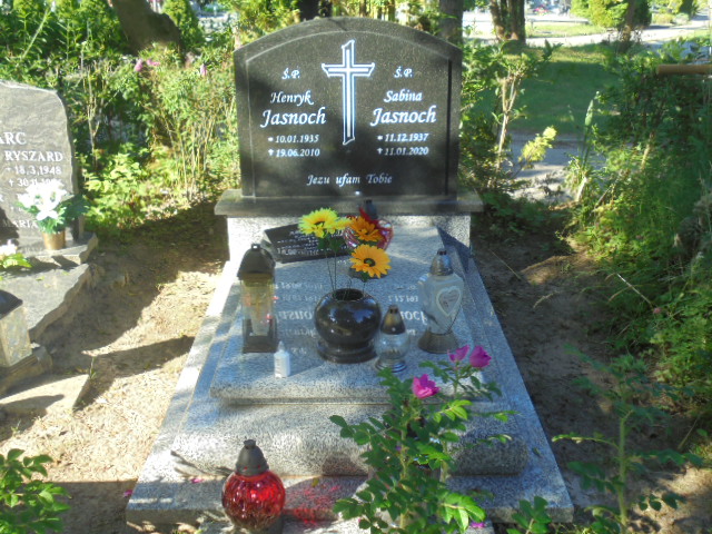 Grób Henryk Jasnoch