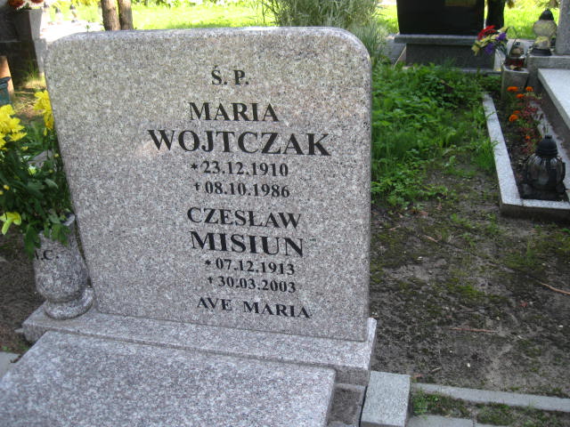 Maria Wojtczak 1910 Elbląg - Grobonet - Wyszukiwarka osób pochowanych