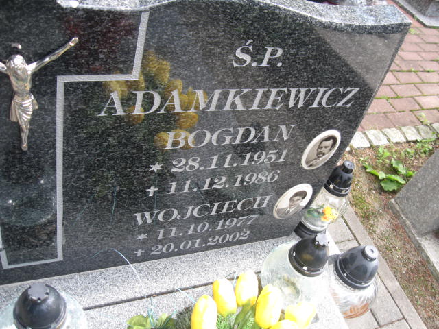 Wojciech Adamkiewicz 1977 Elbląg - Grobonet - Wyszukiwarka osób pochowanych