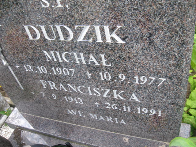 Michał Dudzik 1907 Elbląg - Grobonet - Wyszukiwarka osób pochowanych