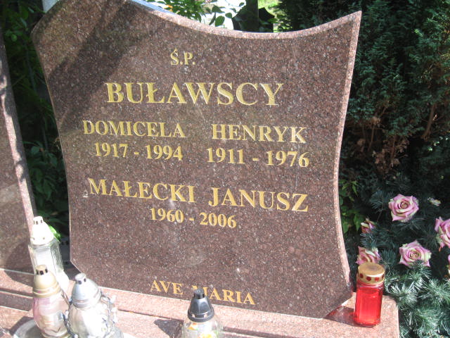 Janusz Marek Małecki 1960 Elbląg - Grobonet - Wyszukiwarka osób pochowanych