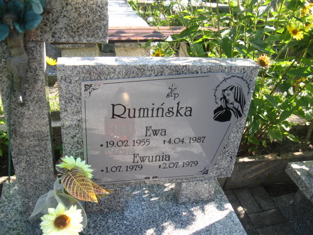 Ewa Rumińska 1979 Elbląg - Grobonet - Wyszukiwarka osób pochowanych