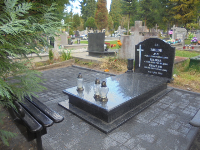 Grób Ryszard Brede