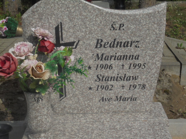 Stanisław Bednarz 1902 Elbląg - Grobonet - Wyszukiwarka osób pochowanych