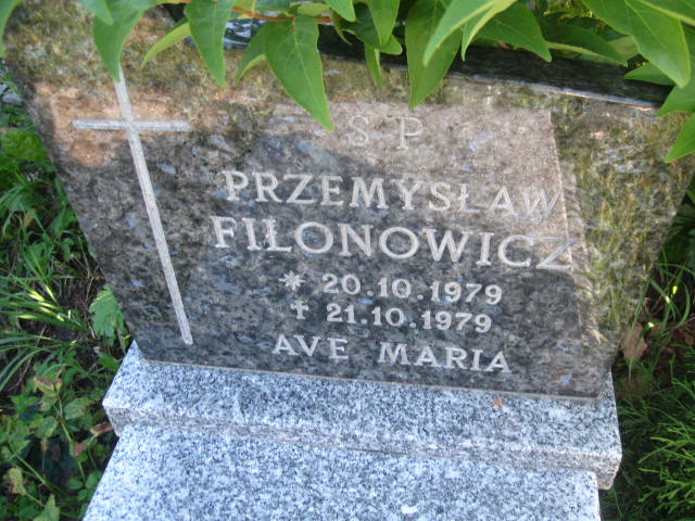 Przemysław Fiłonowicz 1979 Elbląg - Grobonet - Wyszukiwarka osób pochowanych