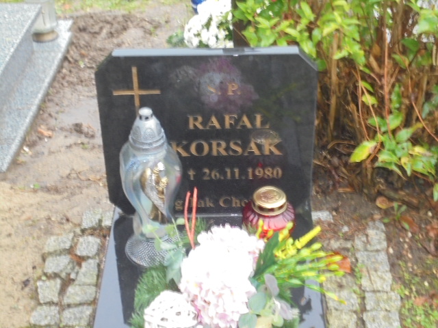 Rafał Korsak 1980 Elbląg - Grobonet - Wyszukiwarka osób pochowanych